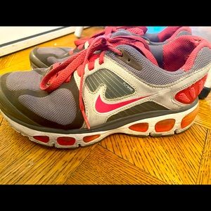 Nike Air Tailwind Flywire Women's Hot Pink & Grey Size 7 M Athletic Shoes